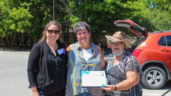 Manitoulin Lodge volunteer presented  with prestigious Circle of Excellence award