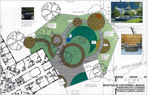 Centennial Manor courtyard project proceeds