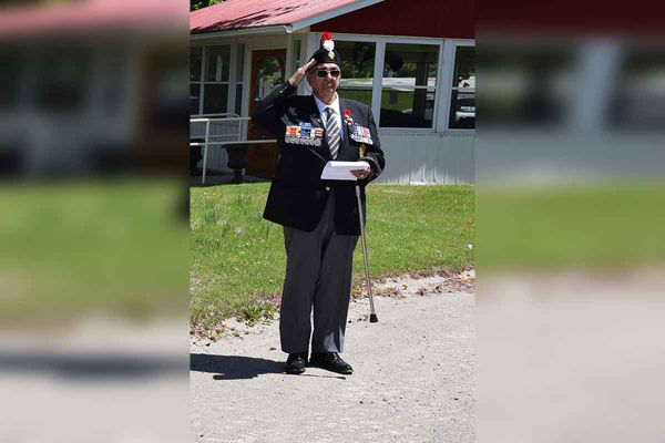 Colin Pick, Bernard Andrews reflect on the Act of Remembrance