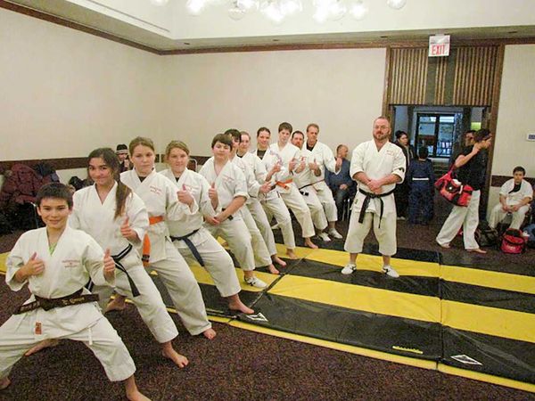Manitoulin students participate  in Martial Arts Warriors Weekend