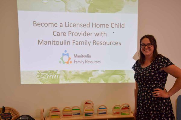 Home Daycare Supervisor Patricia Hurst takes participants through the process of becoming a licenced home daycare provider. p