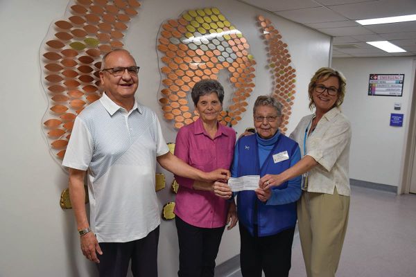Manitoulin Health Centre Auxiliary donates funds for new vital signs monitor
