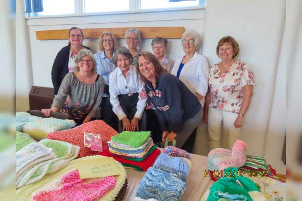 Spring luncheon ladies
