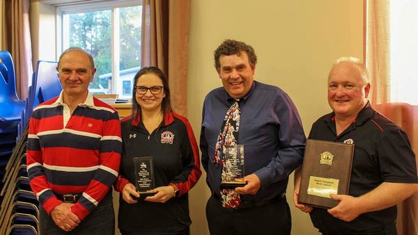 Ron Cooper presented with first Randy Thibault Memorial Award