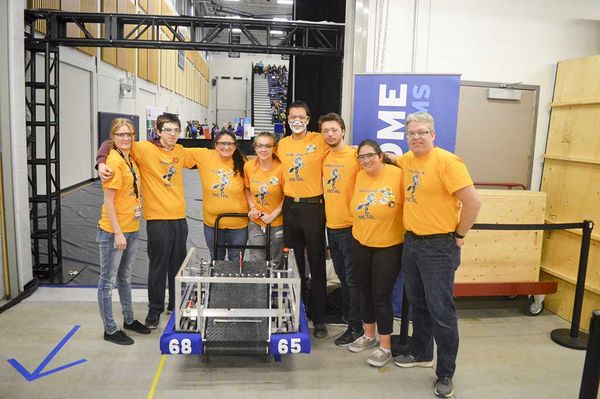 MSS First Robotics team improves at the North Bay competitions