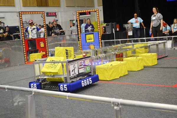 C.C. McLean robotics team prepares for qualifying tournament