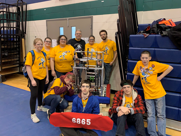 MSS robotics team competes in First Robotics district championships