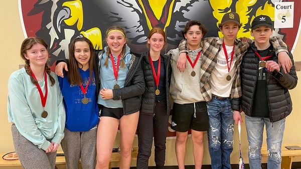 Manitoulin Secondary School Mustangs team wins NSSSA badminton championship