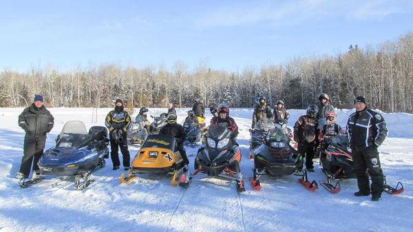 Organizers very pleased with response to first MSS snowmobile fun run