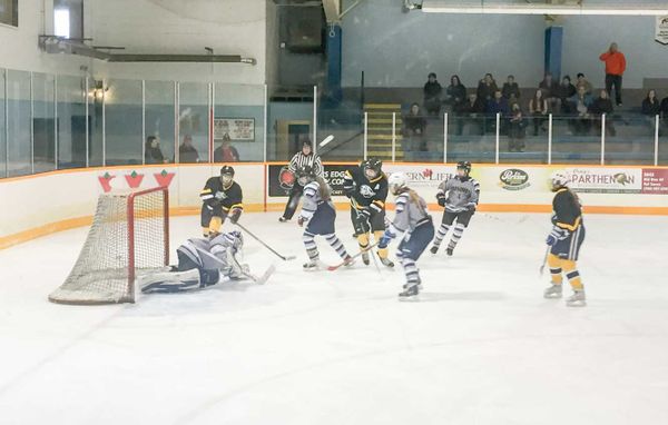 Manitoulin Mustangs girls’ hockey team boasts great end to a fantastic season