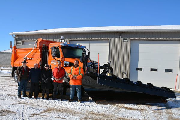 Shiny new plow