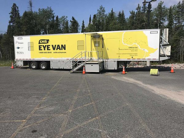New and upgraded Eye Van visits Manitoulin