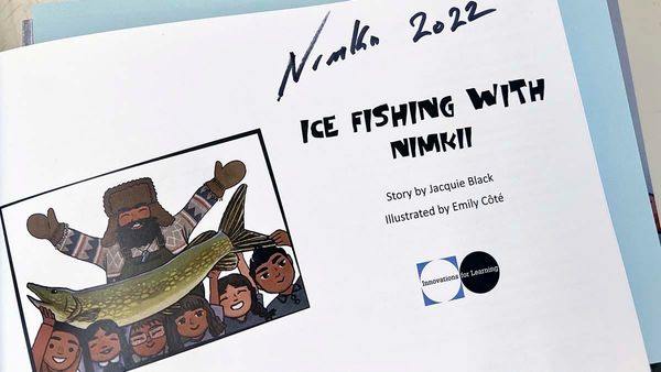 Wiikwemkoong Junior School students launch book