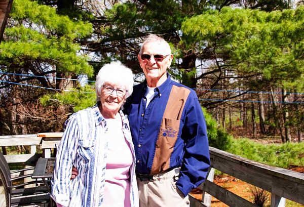 Now & Then: Harold and Shirley Dewar