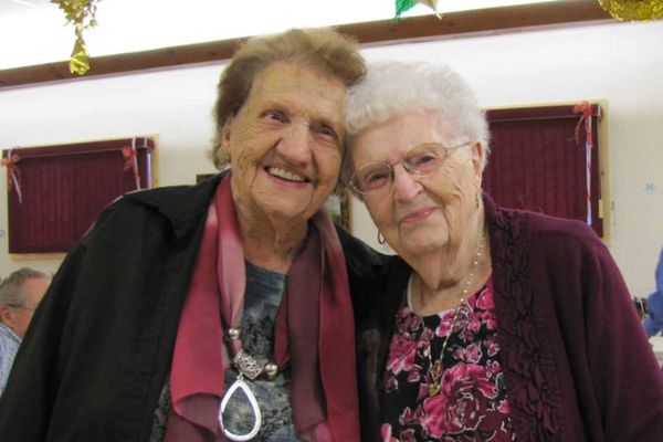 Two Tehkummah ladies achieve, celebrate, combined two century mark