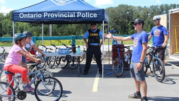 OPP Ride Smart cycling program visits Manitoulin communities
