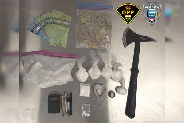 Joint RIDE check with Manitoulin OPP and UCCM canine resultes in $49,650 of drugs seized