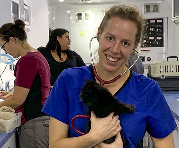 Humane societies deliver crucial animal wellness resources to pets in Wiikwemkoong