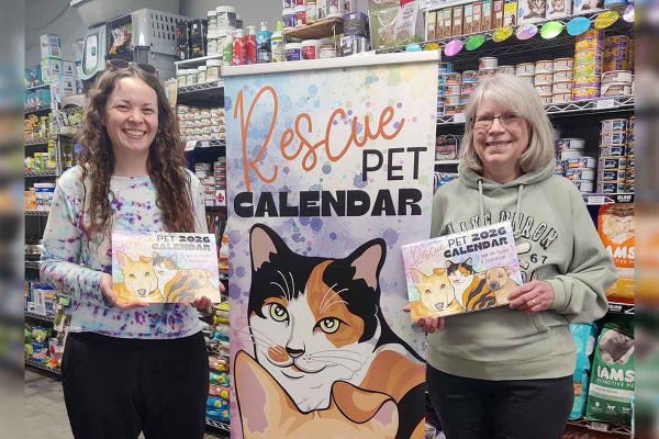 2026 calendar will fund Manitoulin Pet Rescue