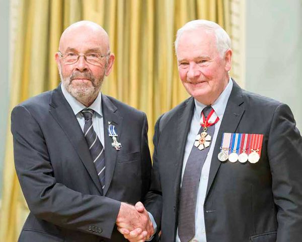 Peter Michael Ford presented with Governor General award