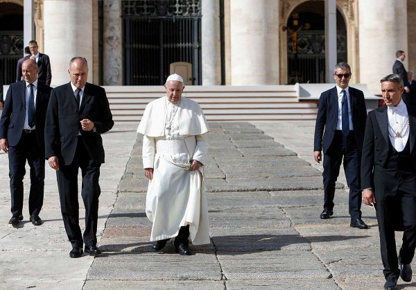 91���˵���s visit with Pope cancelled