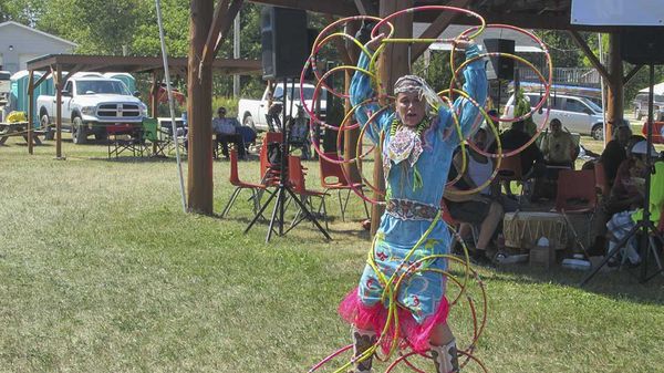 Zhiibaahaasing powwow focused on water, dreams and future goals