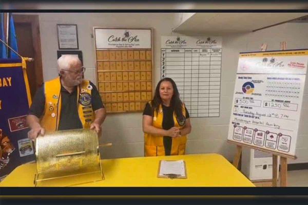 Providence Bay/Spring Bay Lions launch Catch the Ace
