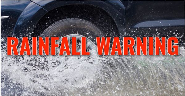 Heavy rainfall possible Saturday night into Sunday