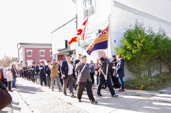Remembrance Day ceremonies take place in communities across Manitoulin Island