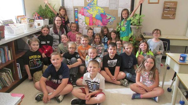 Charles C. Mclean Grade 2/3 class reading prowess takes them “Cross Canada” and beyond