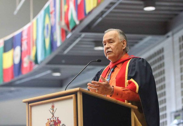 Hockey great Reggie Leach receives LL.D. from Brock University