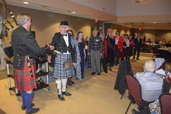 Island Sea Cadets benefit from an evening of Robbie Burns