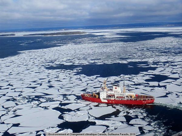 Coast Guard icebreaking update:  Georgian Bay