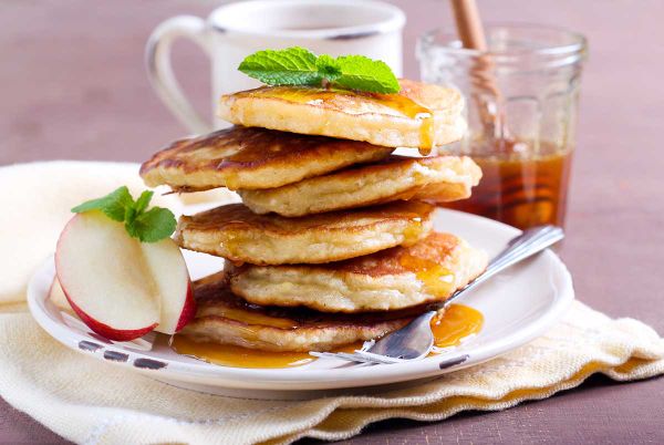 Recipes from Rose’s Kitchen: Black Bean Lasagna and Apple Pancakes