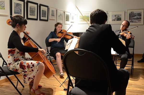 Silver Birch String Quartet virtuoso performance entertains and educates at Gore Bay Museum