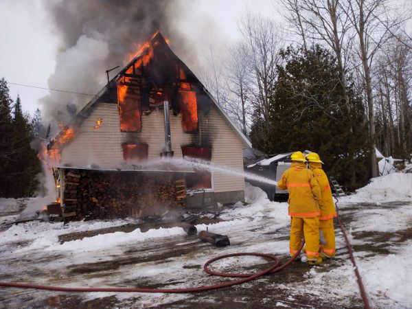 Silver Water home lost to daytime fire