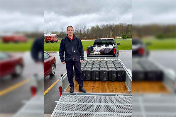 Sheguiandah First Nation receives firefighting equipment donations, hopes to revive fire Department