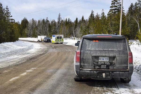 Police, fire and EMS respond to single vehicle snowmobile accident