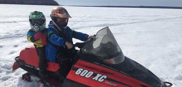 Snowmobile ice trails closed for the season