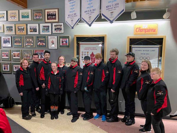 Both Manitoulin Special Olympics curling rinks won gold medals for being in first place in their division at a Special Olympi