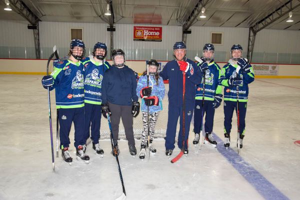 Espanola Paper Kings join in Noojmowin Teg sponge puck tourney program finale