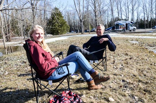 First tourists of spring spotted at Green Acres