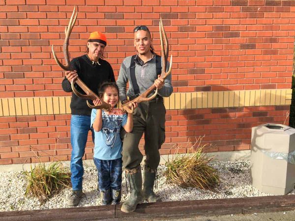 Stitch Manitowabi brings back trophy rack and a great tale