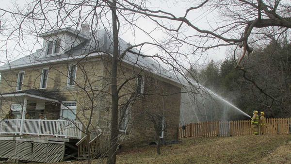 Historic Gore Bay building sustains damage in blaze