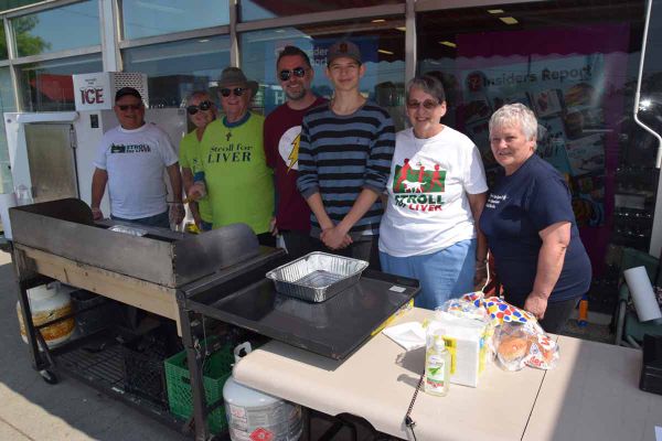 In photo, left, is Gary Laframboise, Anna Aelick, Wayne Aelick, Michael Aelick, Asha Lanktree, Myrna Aelick and Joellen Sloss