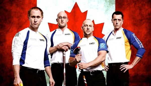 Gold medal curling champions at Northern Credit Union