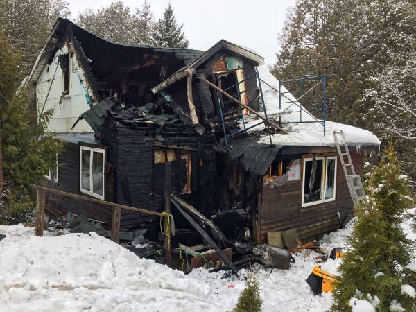 Fire destroys Tehkummah home