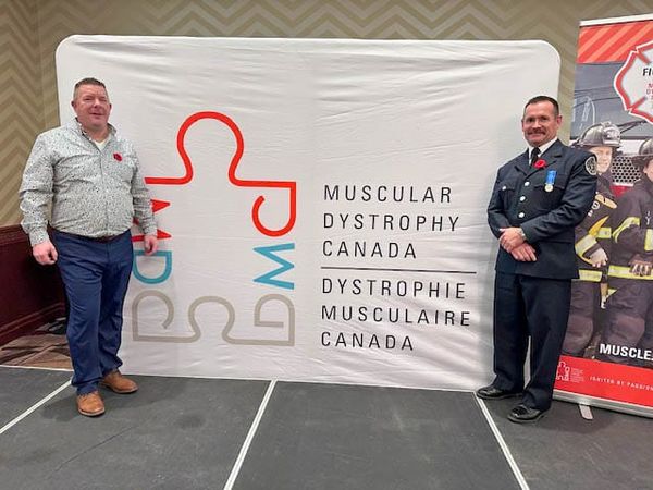 Haweater three-time winner of Muscular Dystrophy Canada Firefighter of the Year award