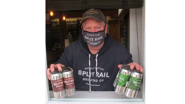 I’m your neighbour: Jason Quinlan has found an extended family in his role at Split Rail Brewing