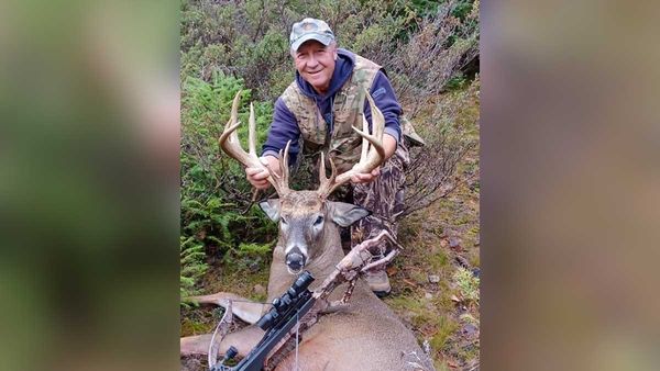 Ice Lake archer bags  trophy buck last week